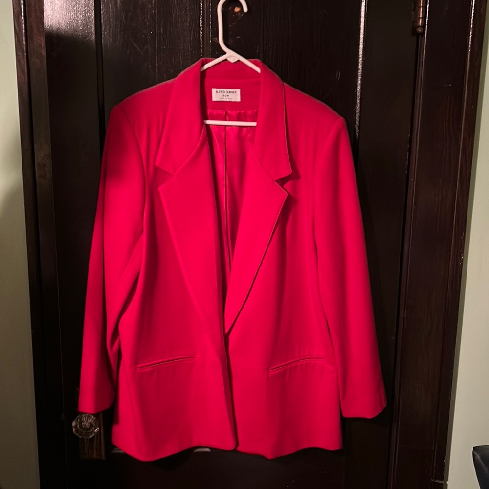 NWOT Alfred Dunner Red Blazer sz 20W